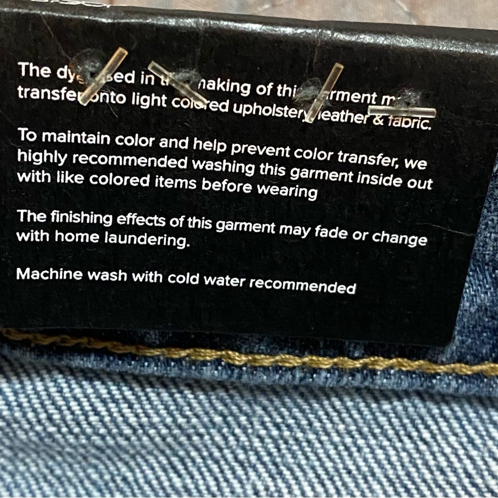 NWT Joes Jeans Sz 26 Women High-Rise Blue Jean Denim Skirt Distressed Frayed NEW - Picture 5 of 9